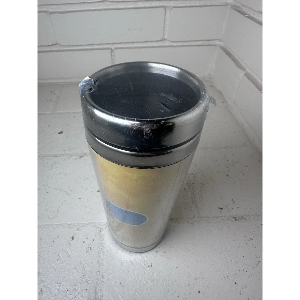 Universal Studios SpongeBob SquarePants Beach Bum Travel Tumbler Cup New 2004